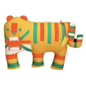Christian Robinson Target Tiger Figural Pillow NWT